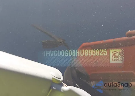 2017 Ford Escape Se из США, поврежденный, VIN 1FMCU0GD8HUB95825